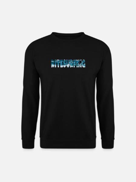 Kitesurfing Kitesurfen Kitesurfer Kiteboarding - Unisex Pullover - Schwarz