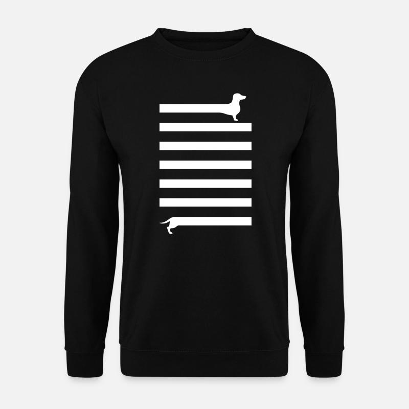 Dackel - Unisex Pullover - Schwarz