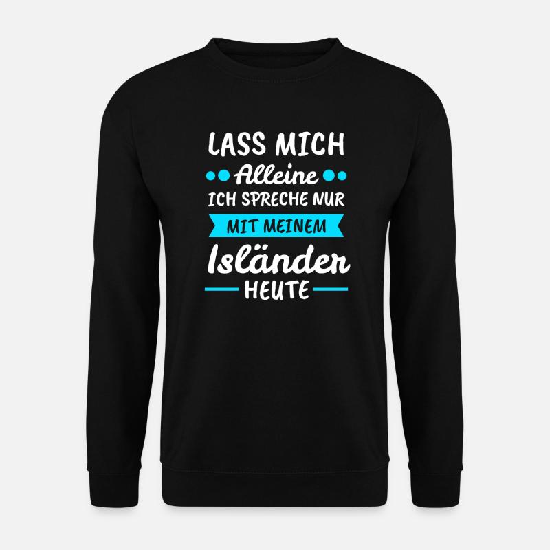 Isländer Islandpferd Tölt Geschenk - Unisex Pullover - Schwarz