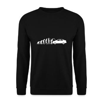 Atelier d'évolution mécanique automobile - Sweat-shirt Unisexe - noir - Devant - Alina (178cm) & Michal (187cm)