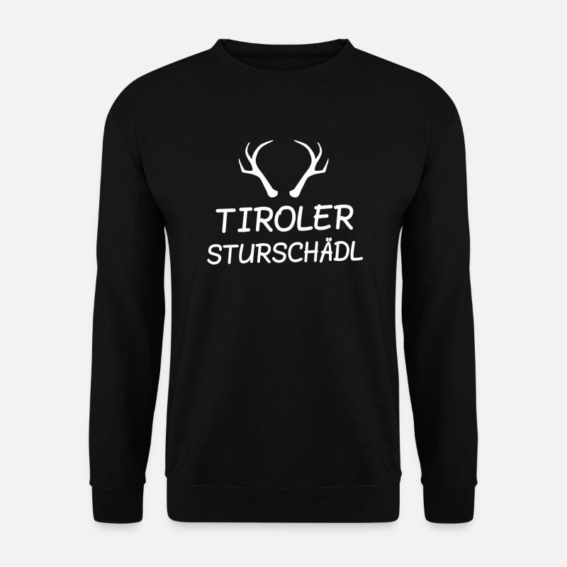 Tirol Tiroler Österreicher Geschenk & Bua - Unisex Pullover - Schwarz