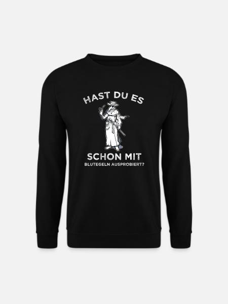 Pestdoktor Arzt Ärztin Geschenk - Unisex Pullover - Schwarz