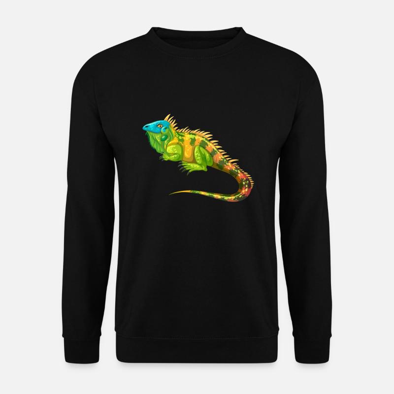 Amateurs de reptiles d'iguane - Sweat-shirt Unisexe - noir