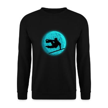 Parkour Freerunning Backflip Freestyle Acrobatics - Sweat-shirt Unisexe - noir - Devant - Alina (178cm) & Michal (187cm)
