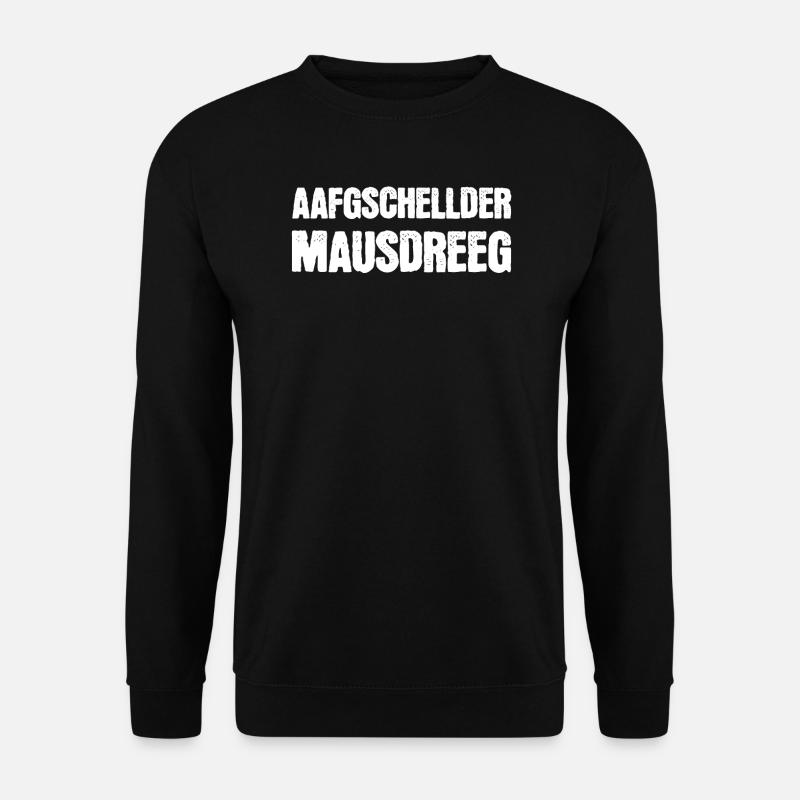 Franken Franke Bayrisch Geschenk - Unisex Pullover - Schwarz
