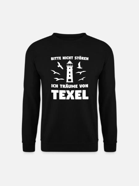 Texel Niederlande Westfriesische Geschenk - Unisex Pullover - Schwarz
