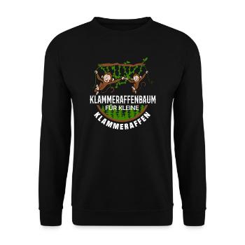 Erzieherin Kindergärtnerin Tagesmutter Geschenk - Unisex Pullover - Schwarz - Vorne - Alina (178cm) & Michal (187cm)