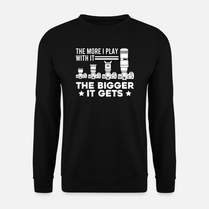 Camera Photography Camera Gift - Unisex Sweatshirt - black