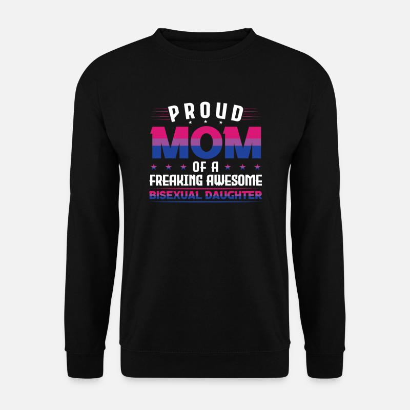Bisexuelle Tochter LGBT Bisexuelle Tochter - Unisex Pullover - Schwarz