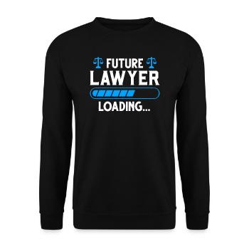 Avocat avocat avocats cadeau - Sweat-shirt Unisexe - noir - Devant - Alina (178cm) & Michal (187cm)