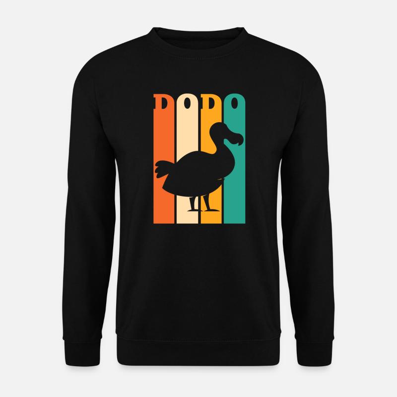 Dodo Dodo Tierfreund Geschenk - Unisex Pullover - Schwarz