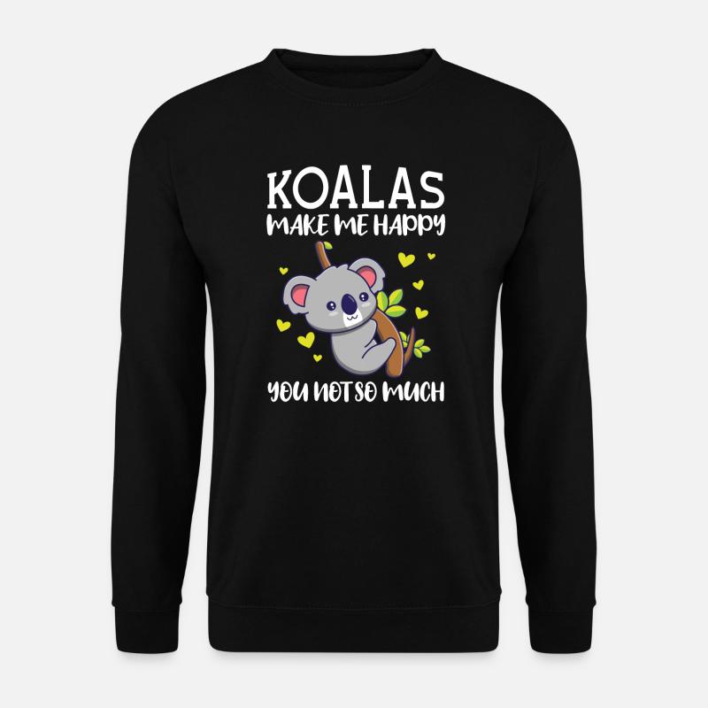 Koala Koala Koala's Gift - Unisex Sweatshirt - black