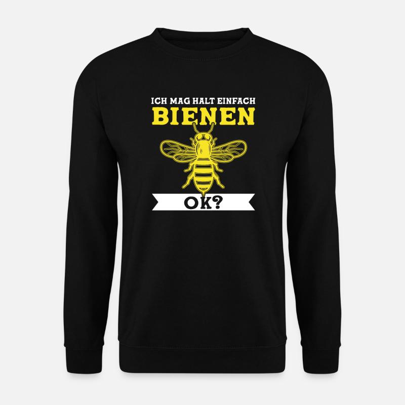 Bienen Biene Imker - Unisex Pullover - Schwarz