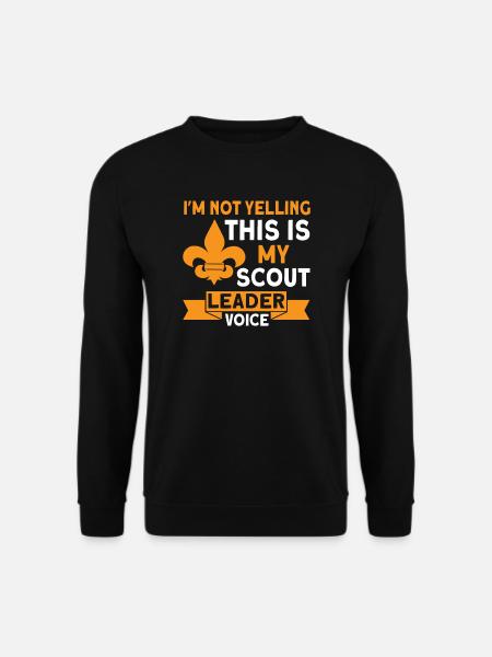 Scout Leader Scout Coach Gift - Unisex Sweatshirt - black