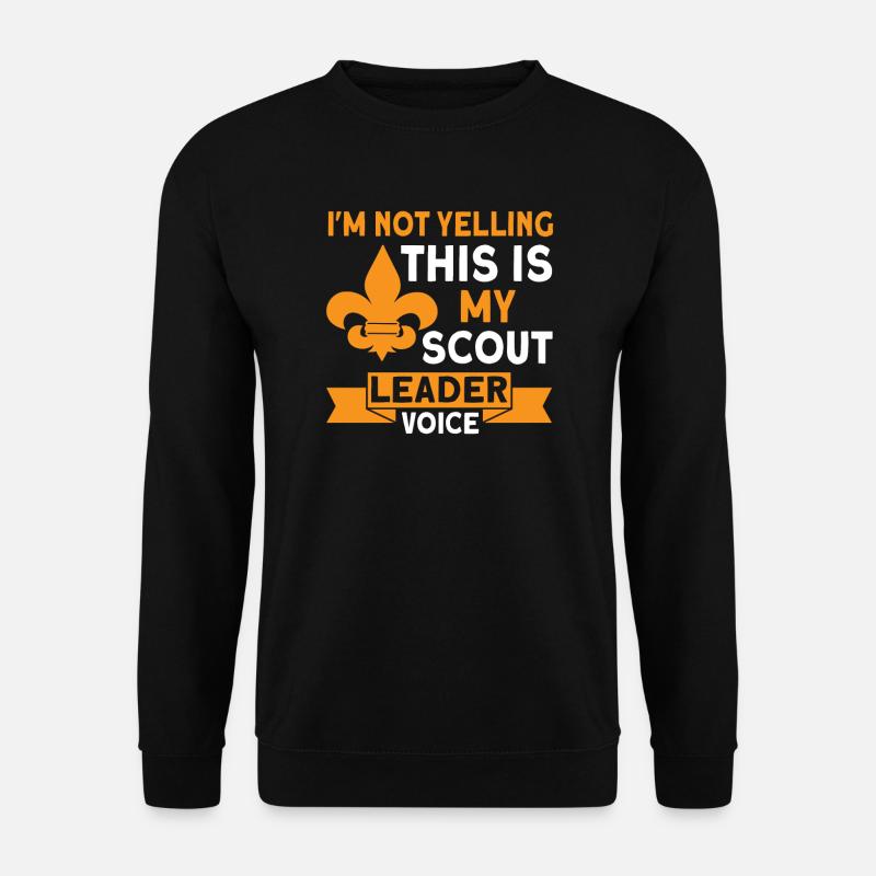 Scout Leader Scout Coach Gift - Unisex Sweatshirt - black