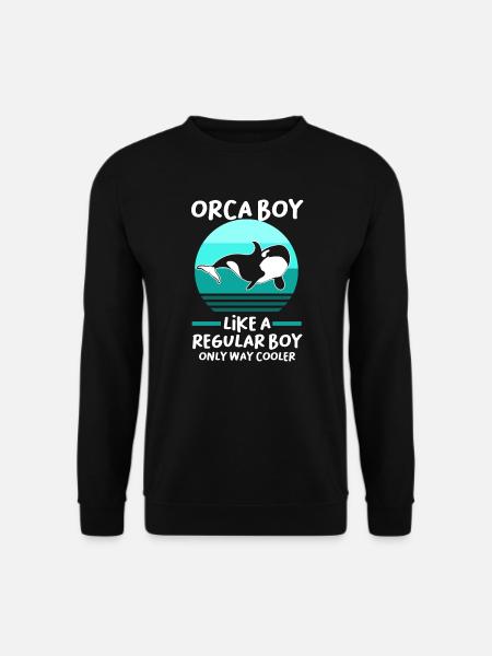 Orque Boy Orca Boy Homme Homme-baleine - Sweat-shirt Unisexe - noir