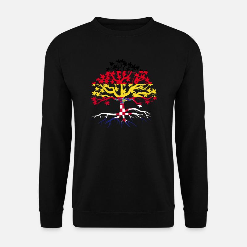 German Croatian Roots German Gift - Unisex Sweatshirt - black