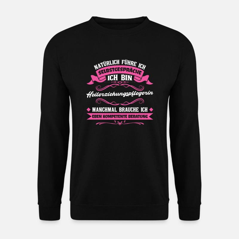 Heilerziehungspflegerin HEP Pflege - Unisex Pullover - Schwarz