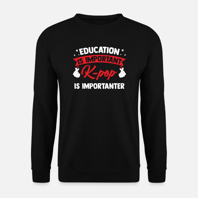K-Pop K-Pop Gift - Unisex Sweatshirt - black