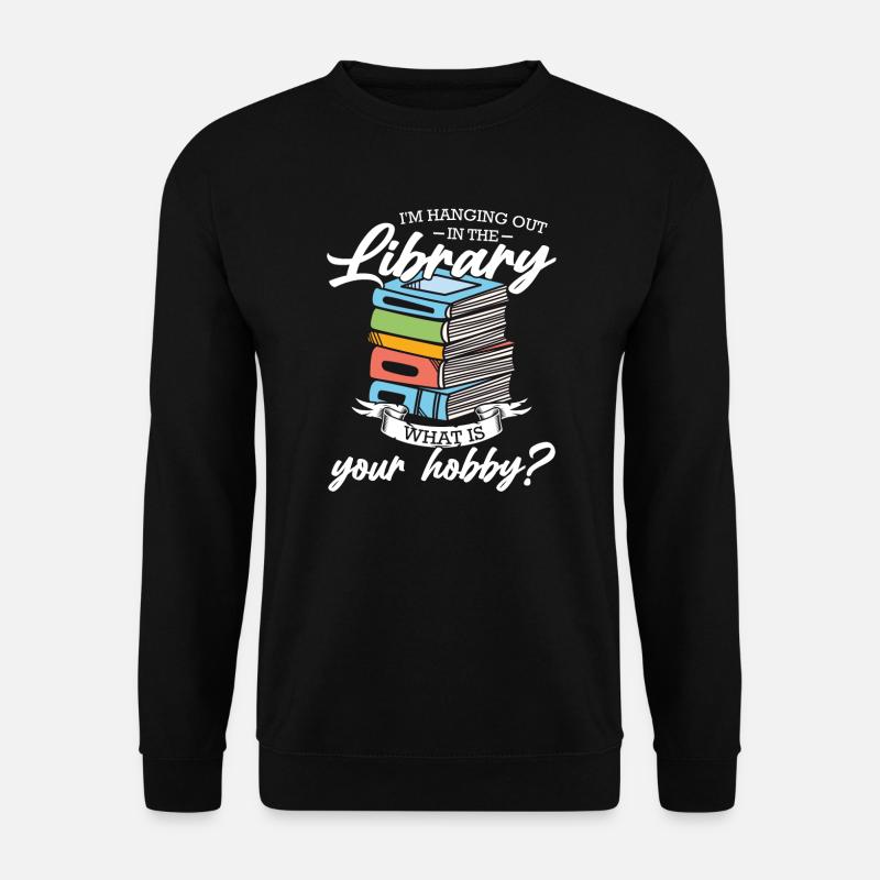 Library library Gift - Unisex Sweatshirt - black