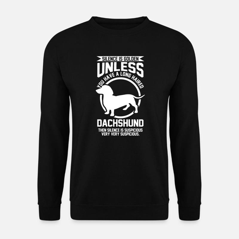 Teckel teckel cadeau - Sweat-shirt Unisexe - noir