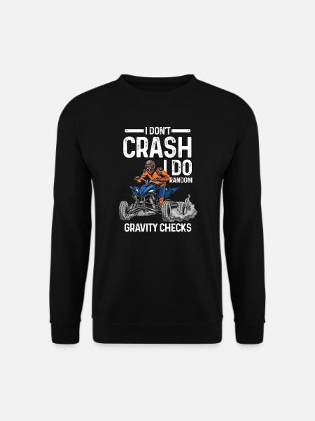Quad-Quad-Radtour Quad Geschenk - Unisex Pullover - Schwarz