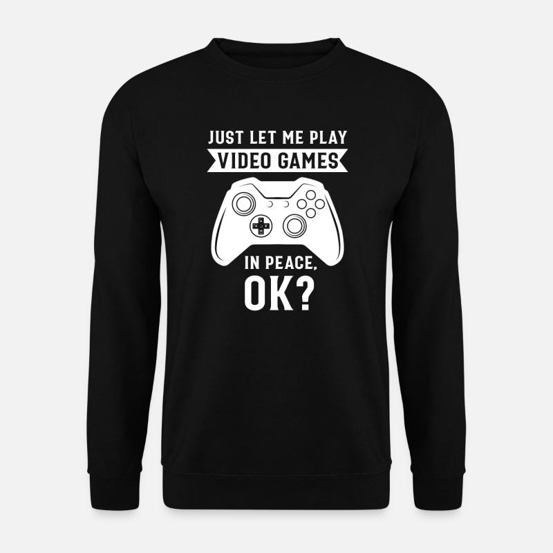 Gaming Gaming Geschenk - Unisex Pullover - Schwarz