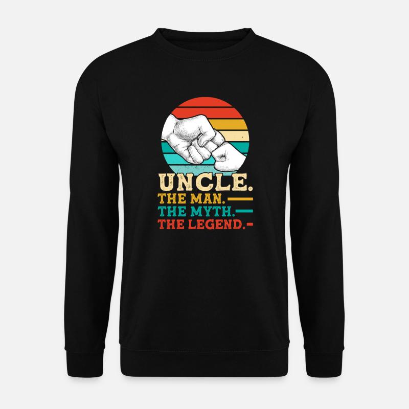 Uncle uncle gift - Unisex Sweatshirt - black