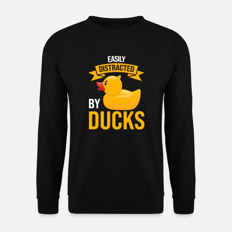 Duck Duck Farm Gift - Unisex Sweatshirt - black