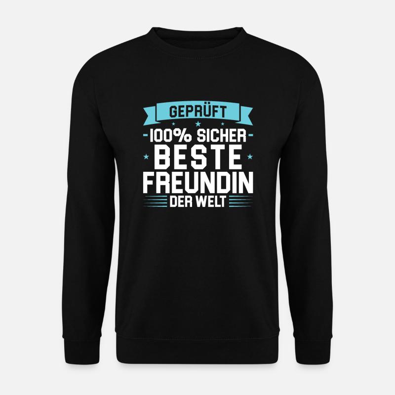 Bester Freund Freundschaft Freunde Geschenk - Unisex Pullover - Schwarz
