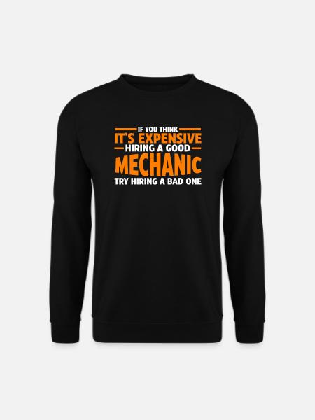 Mechanic Mechanic Car Gift - Unisex Sweatshirt - black