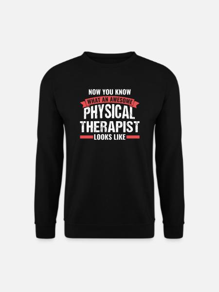 Physiotherapeut Physiotherapeut Jobgeschenk - Unisex Pullover - Schwarz