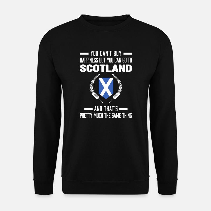 Schottland Schottland Geschenk - Unisex Pullover - Schwarz