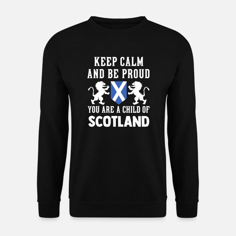 Schottland Schottland Geschenk - Unisex Pullover - Schwarz