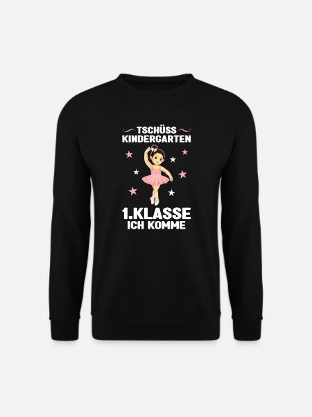 1.Klasse Ballerina Schulkind Geschenk - Unisex Pullover - Schwarz