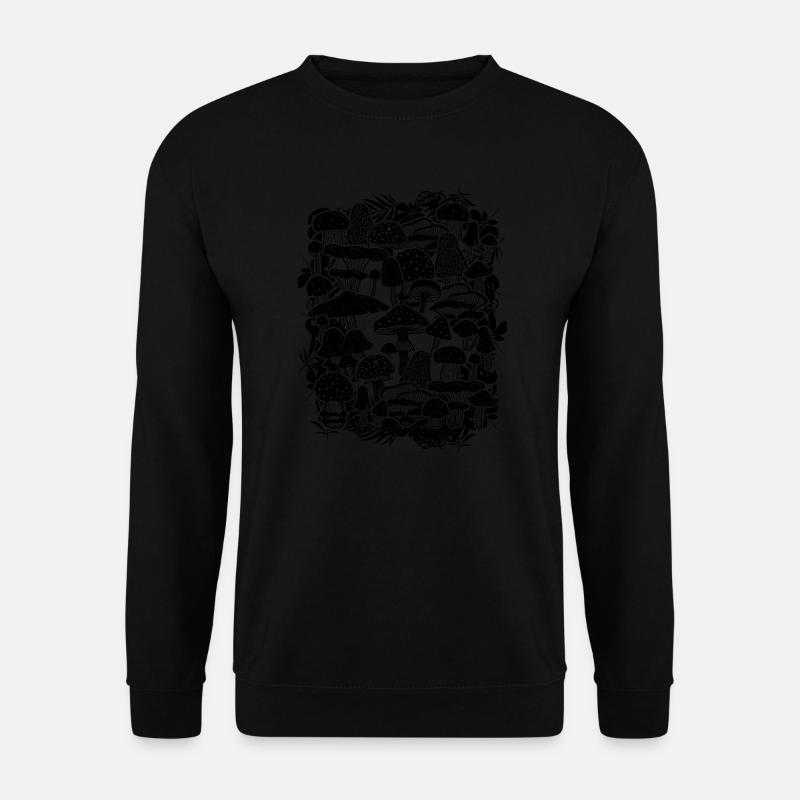 cottage core forest core cottage Geschenk - Unisex Pullover - Schwarz