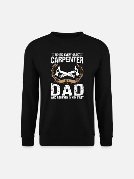 Zimmermann Far Søn Zimmermann Far Familie - Unisex sweater - sort