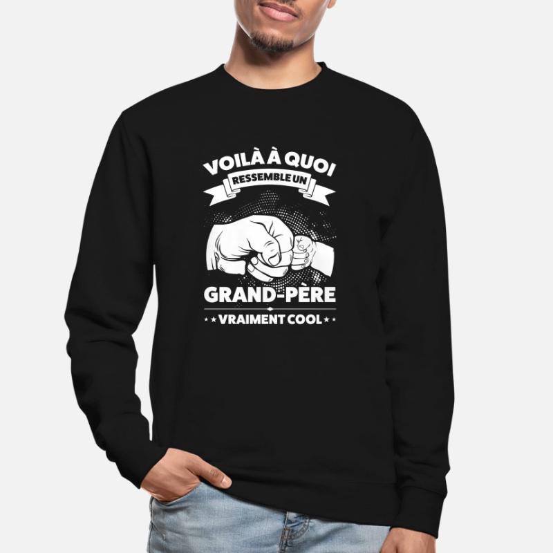 Papi Papi Famille Geschenk Unisex Pullover