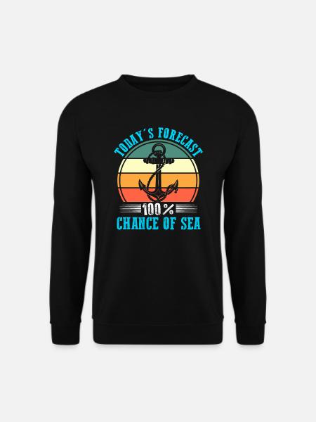 Captain Boat Captains Gift - Unisex Sweatshirt - black