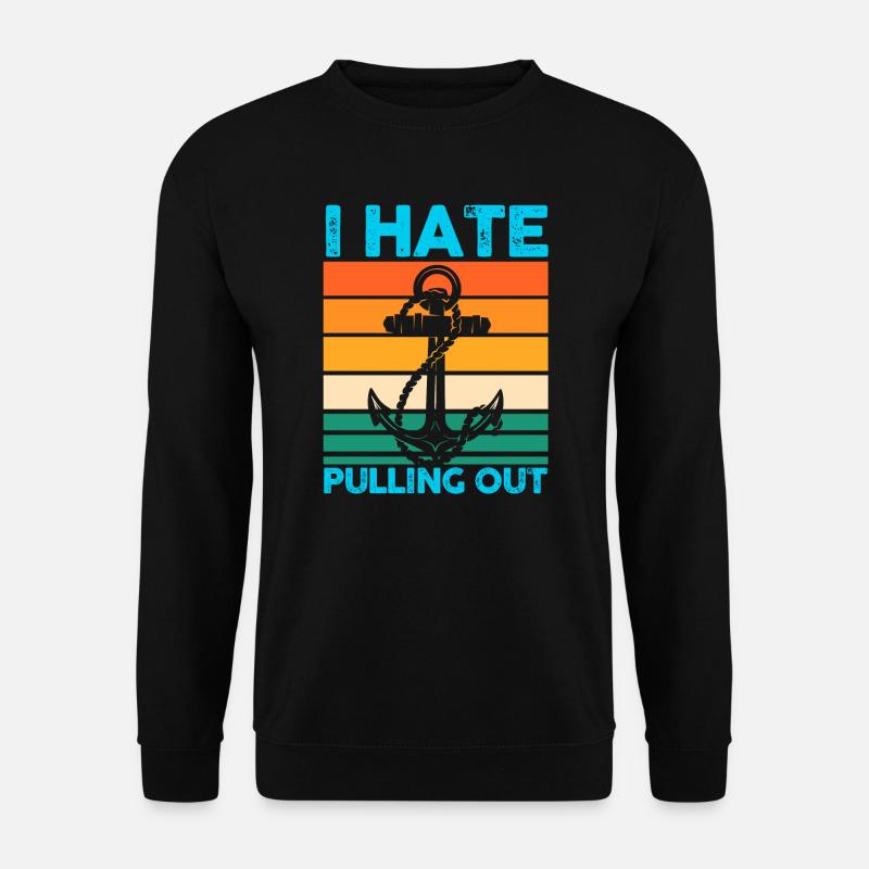 Captain Boat Captains Gift - Unisex Sweatshirt - black
