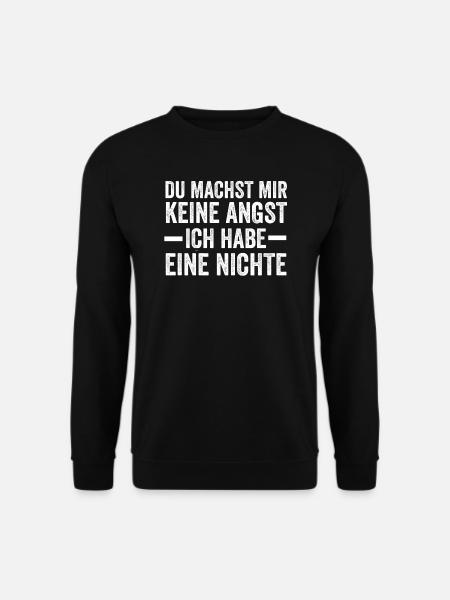 Onkel Nichte Onkels Geschenk - Unisex Pullover - Schwarz