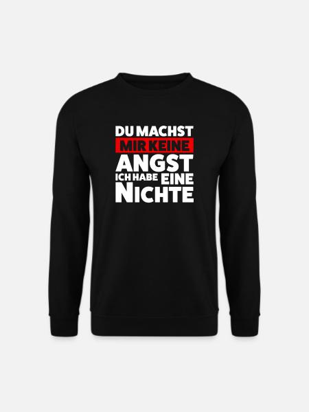Onkel Nichte Nichten Geschenk - Unisex Pullover - Schwarz
