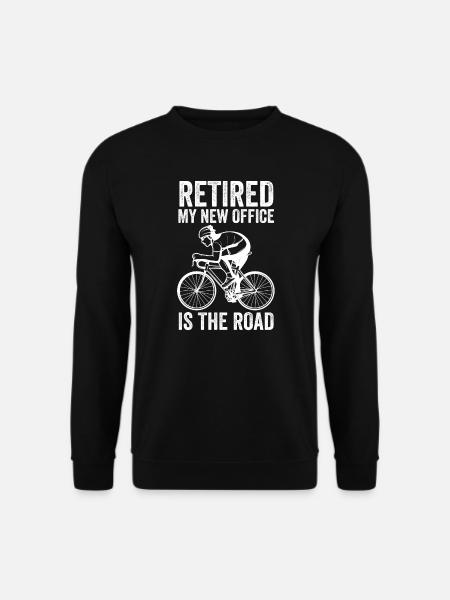 Fahrrad Radfahrer Fahrrad fahren Geschenk - Unisex Pullover - Schwarz