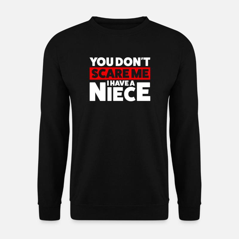 Onkel Nichte Onkel Nichte Geschenk - Unisex Pullover - Schwarz