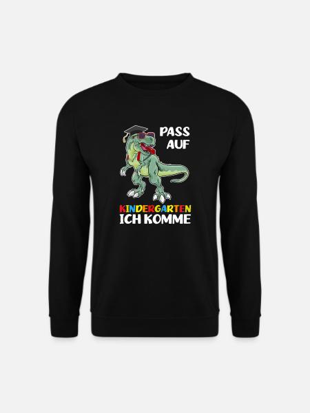 Kindergarten Dinosaurier Kindergartenanfänger - Unisex Pullover - Schwarz