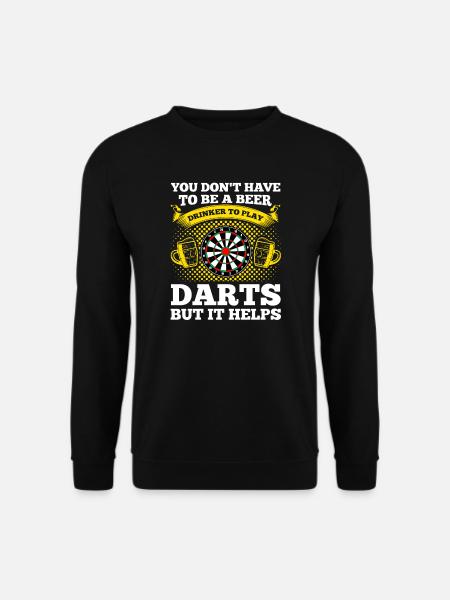 Darts Game Darts Player Gift - Unisex Sweatshirt - black