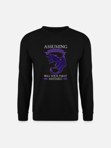 Dragon Dragon Mythical Creature Gift - Unisex Sweatshirt - black