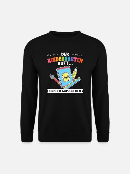 Kindergarten Anfang Kita-Anfänger Geschenk - Unisex Pullover - Schwarz