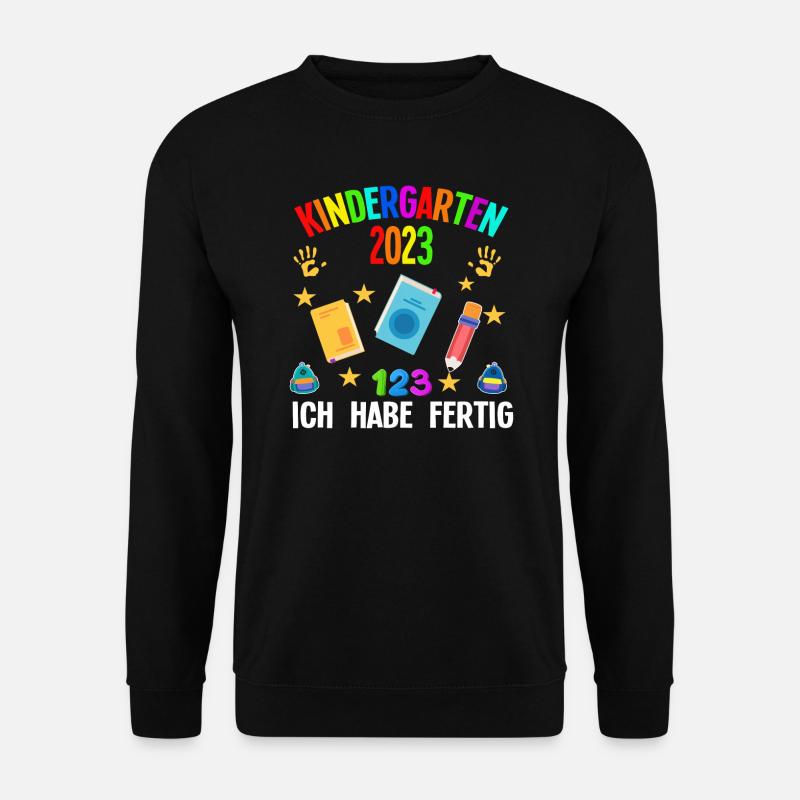 Kindergarten 2023 Abschluss Kita-Abschluss 2023 Ge - Unisex Pullover - Schwarz