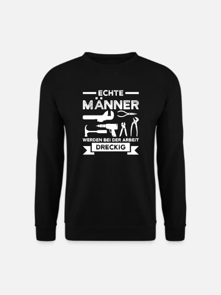 Dachdecker Beruf Dachdecken Geschenk - Unisex Pullover - Schwarz